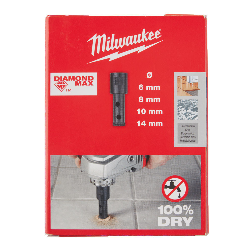 Milwaukee 4932471863 - Set di punte diamantate a secco cod. 4932471863