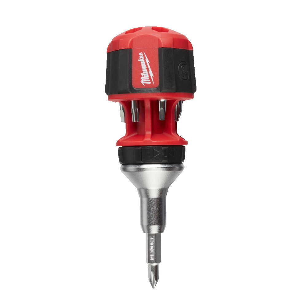 Milwaukee 4932471868 - Giravite compatto 8 in 1 con portainserti