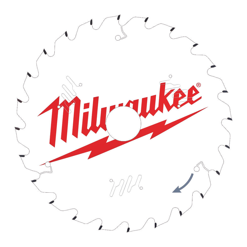Milwaukee 4932478095 - Lama disco per banco sega, 210 mm x 30 mm - 24 denti