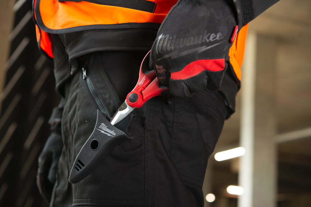 Milwaukee 4932478620 - Forbici per elettricisti con custodia