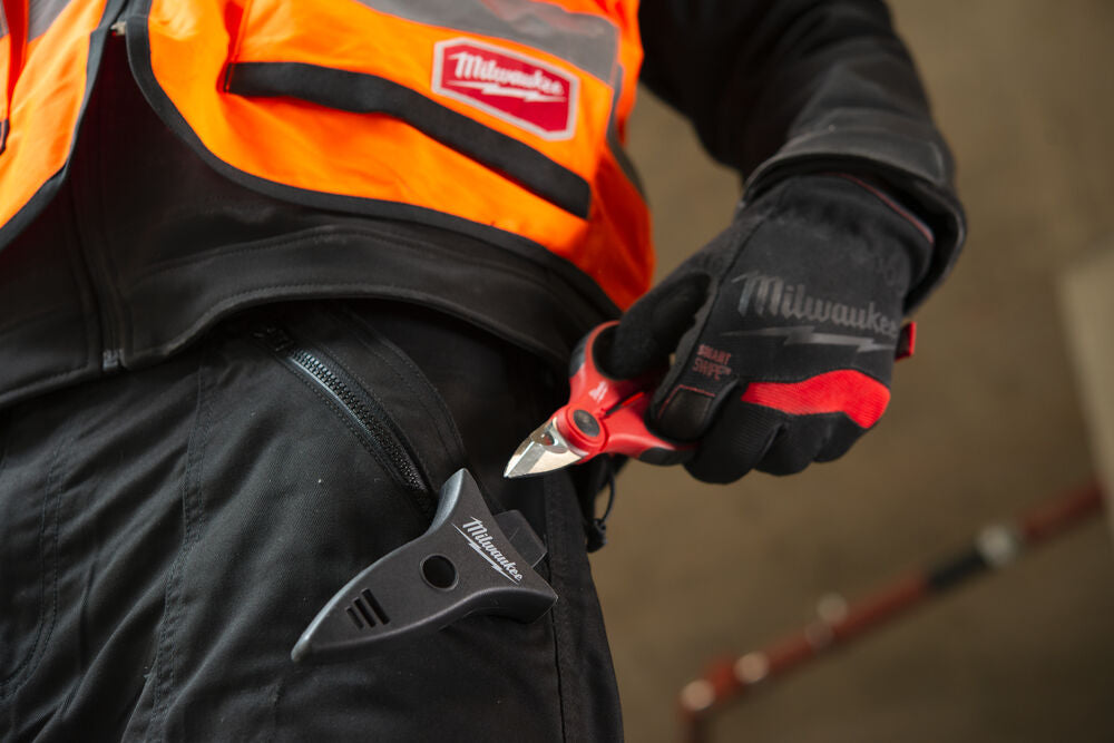 Milwaukee 4932478620 - Forbici per elettricisti con custodia