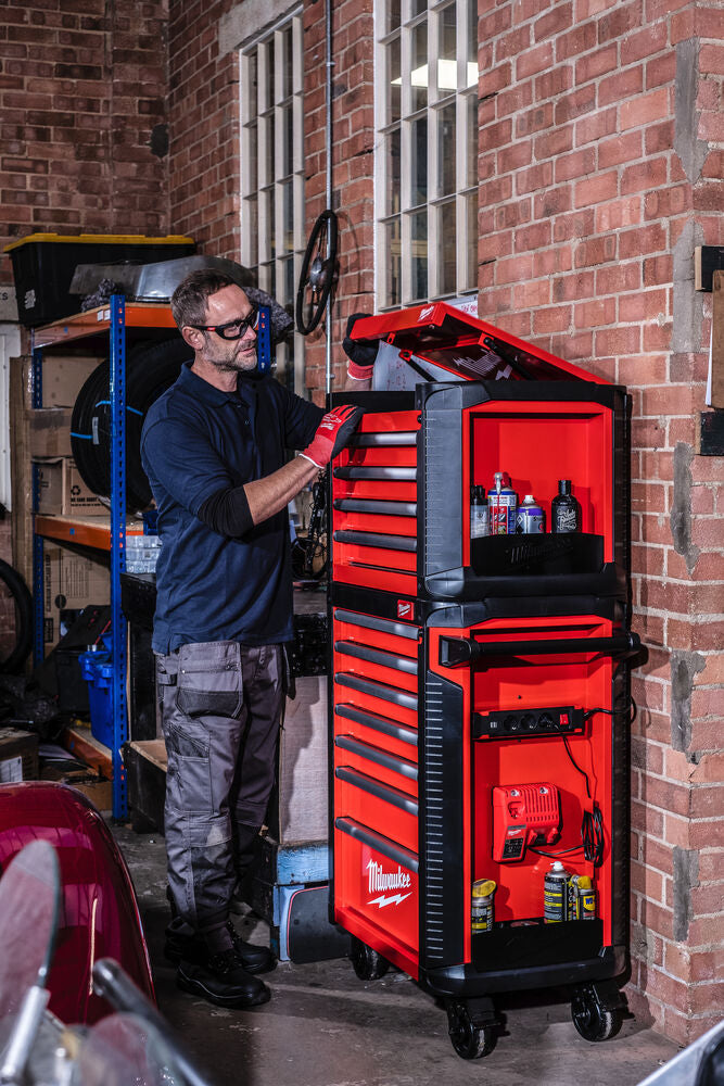 Milwaukee SRC30-1 - Carrello portautensili porta attrezzi a 7 cassetti completo 