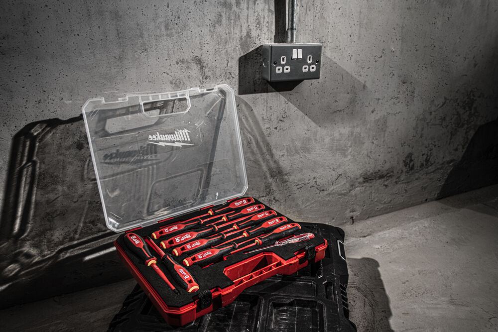 Milwaukee 4932479095 - Set giraviti isolati per elettricisti 1000V