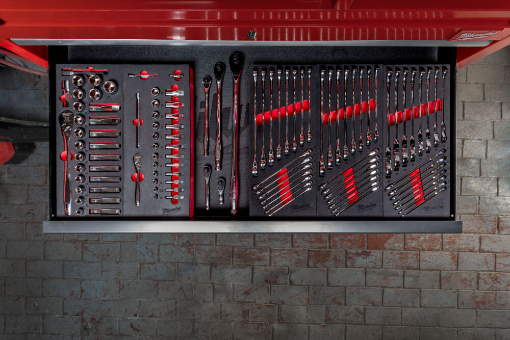 Milwaukee 4932479827 - Set chiavi combinate Maxbite in modulo morbido 