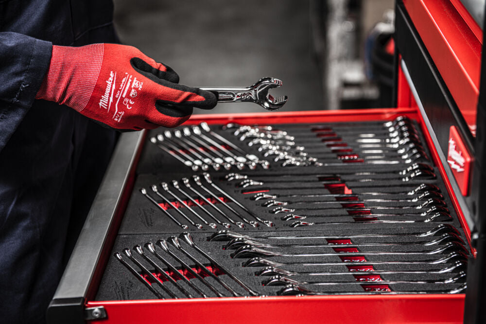 Milwaukee 4932479827 - Set chiavi combinate Maxbite in modulo morbido 