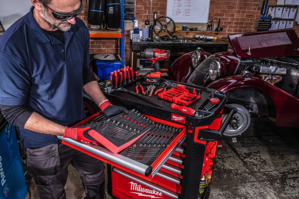 Milwaukee 4932479827 - Set chiavi combinate Maxbite in modulo morbido 