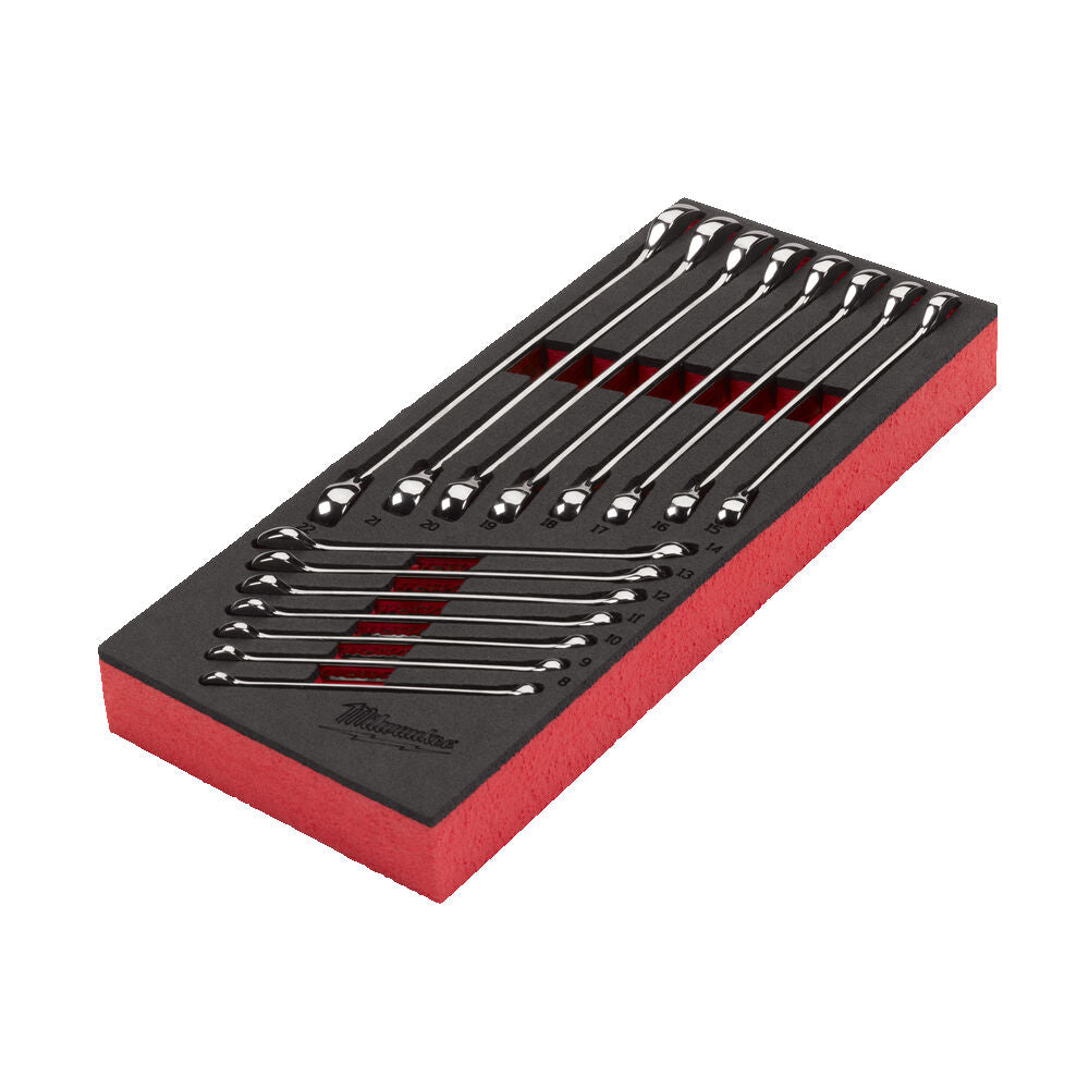 Milwaukee 4932479827 - Set chiavi combinate Maxbite in modulo morbido 