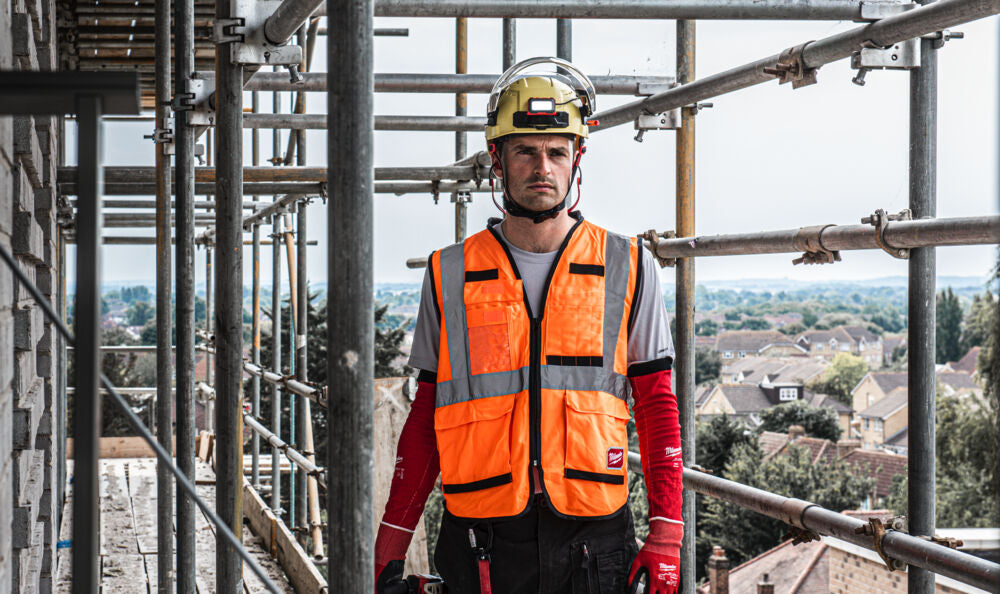 Milwaukee 4932479943 - Visiera BOLT COMPACT TRASPARENTE lunga per elmetto casco Bolt 200