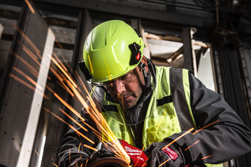 Milwaukee 4932479943 - Visiera BOLT COMPACT TRASPARENTE lunga per elmetto casco Bolt 200