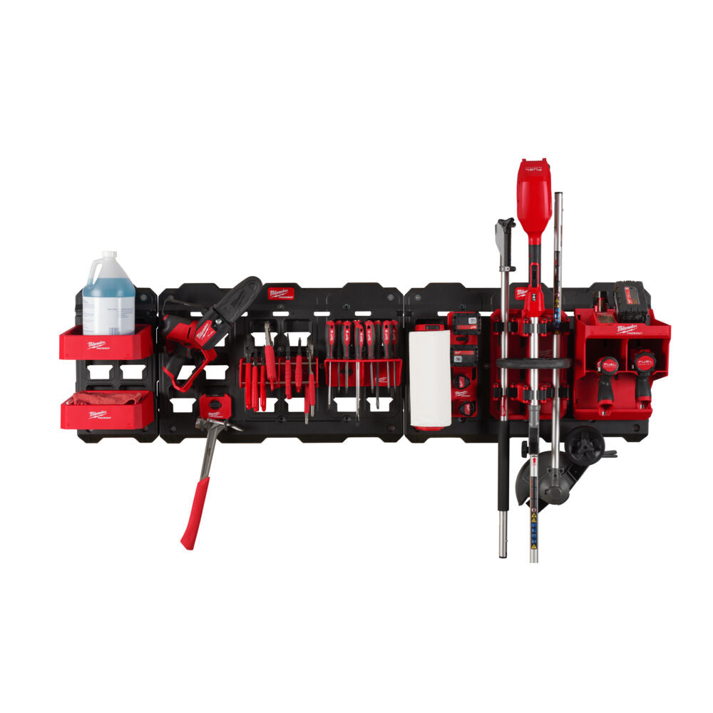 Milwaukee 4932480621 - Piastra di stoccaggio compatta da parete