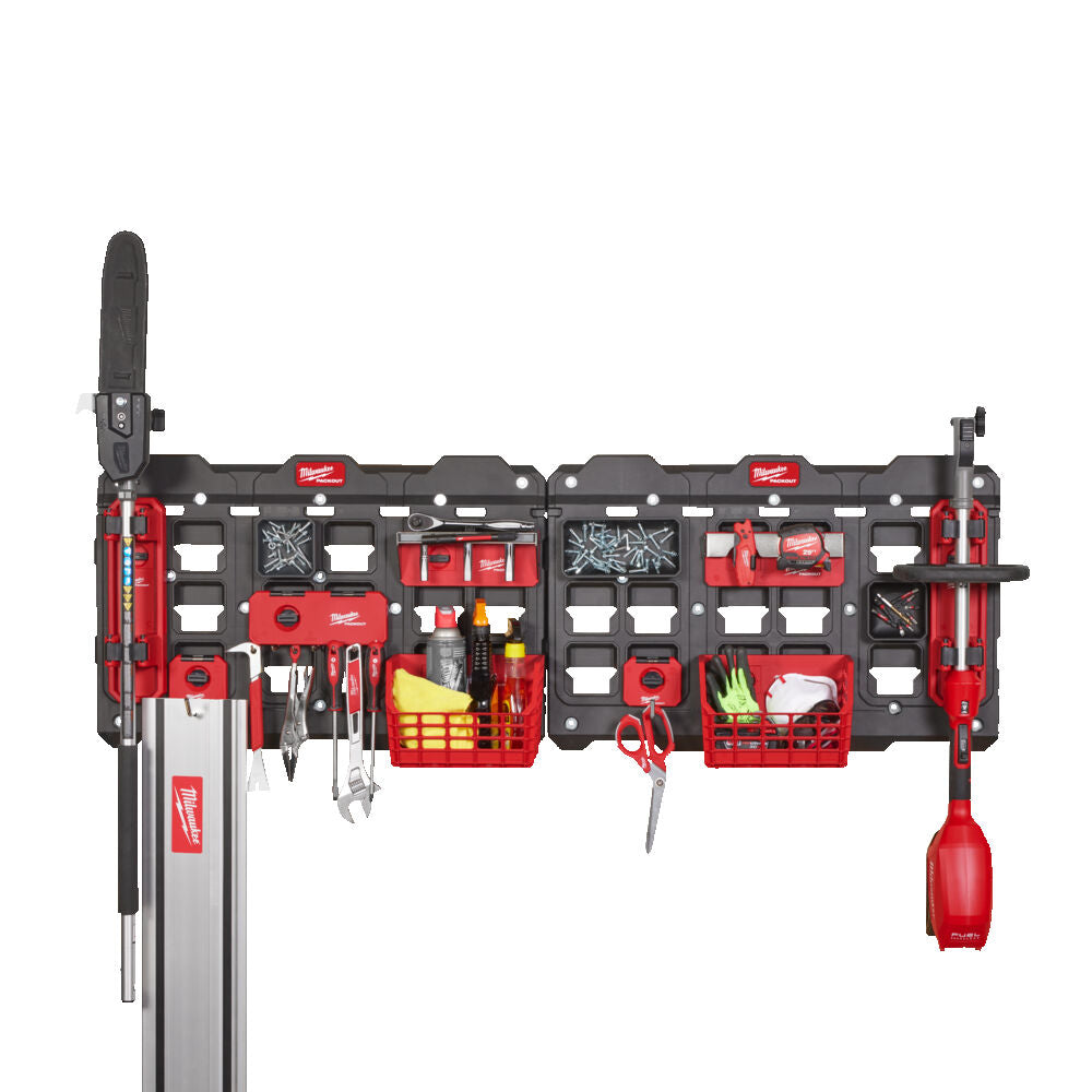 Milwaukee 4932480621 - Piastra di stoccaggio compatta da parete