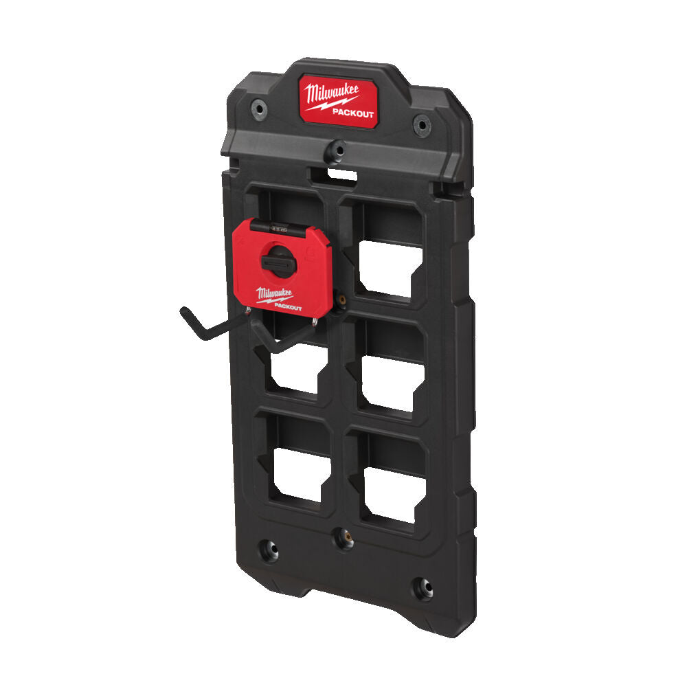 Milwaukee 4932480704 - Gancio dritto corto per sistema a parete Packout