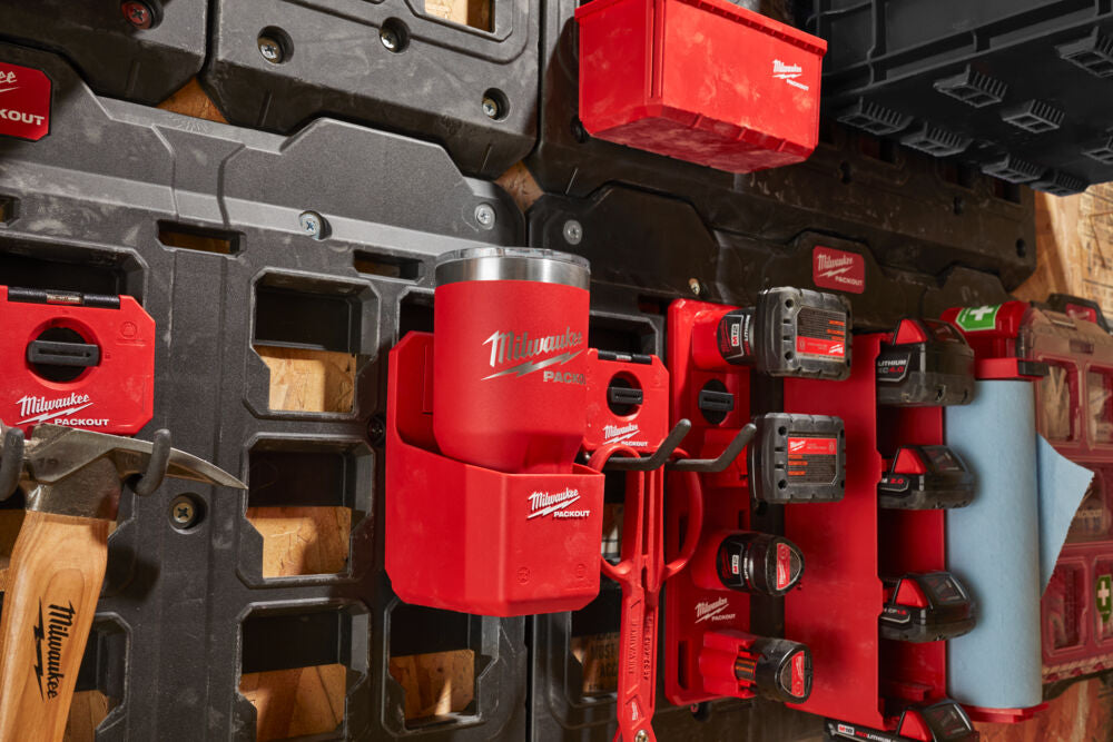 Milwaukee 4932480706 - Portaflacone e attrezzi per sistema di stoccaggio Packout