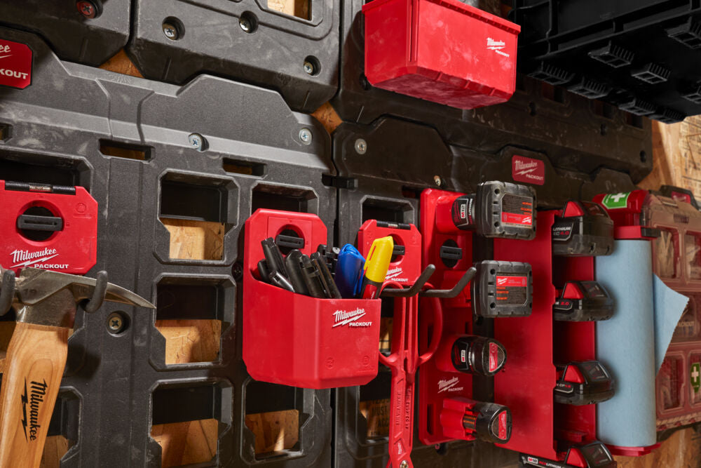 Milwaukee 4932480706 - Portaflacone e attrezzi per sistema di stoccaggio Packout