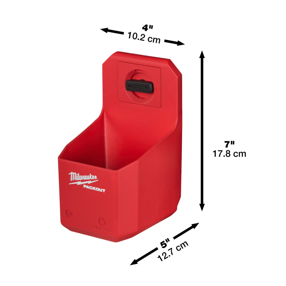 Milwaukee 4932480706 - Portaflacone e attrezzi per sistema di stoccaggio Packout