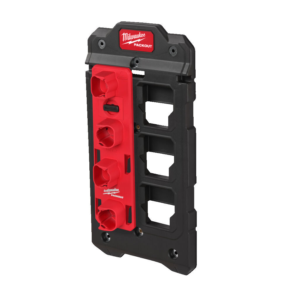 Milwaukee 4932480708 - Portabatterie M12 per sistema a parete Packout 
