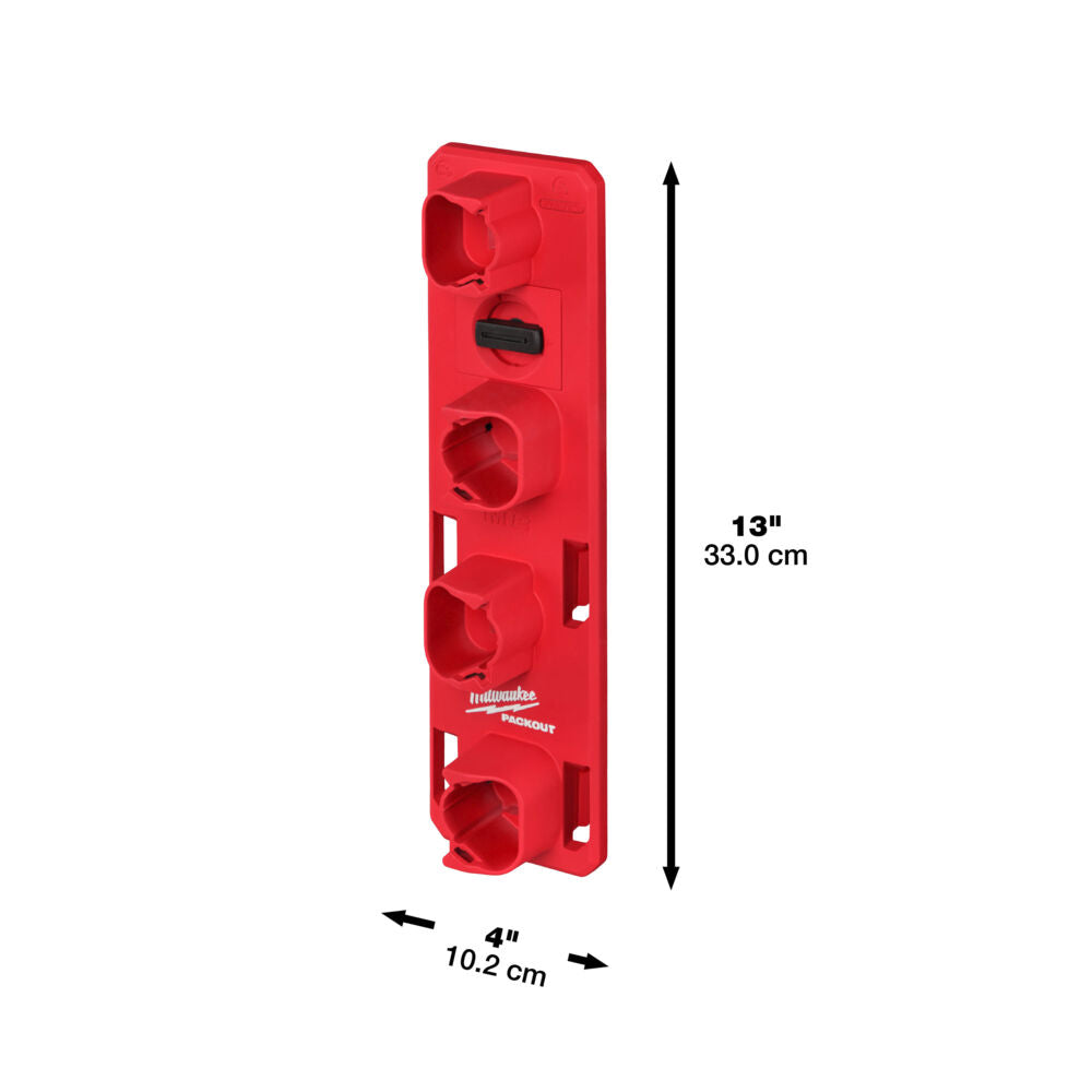 Milwaukee 4932480708 - Portabatterie M12 per sistema a parete Packout 