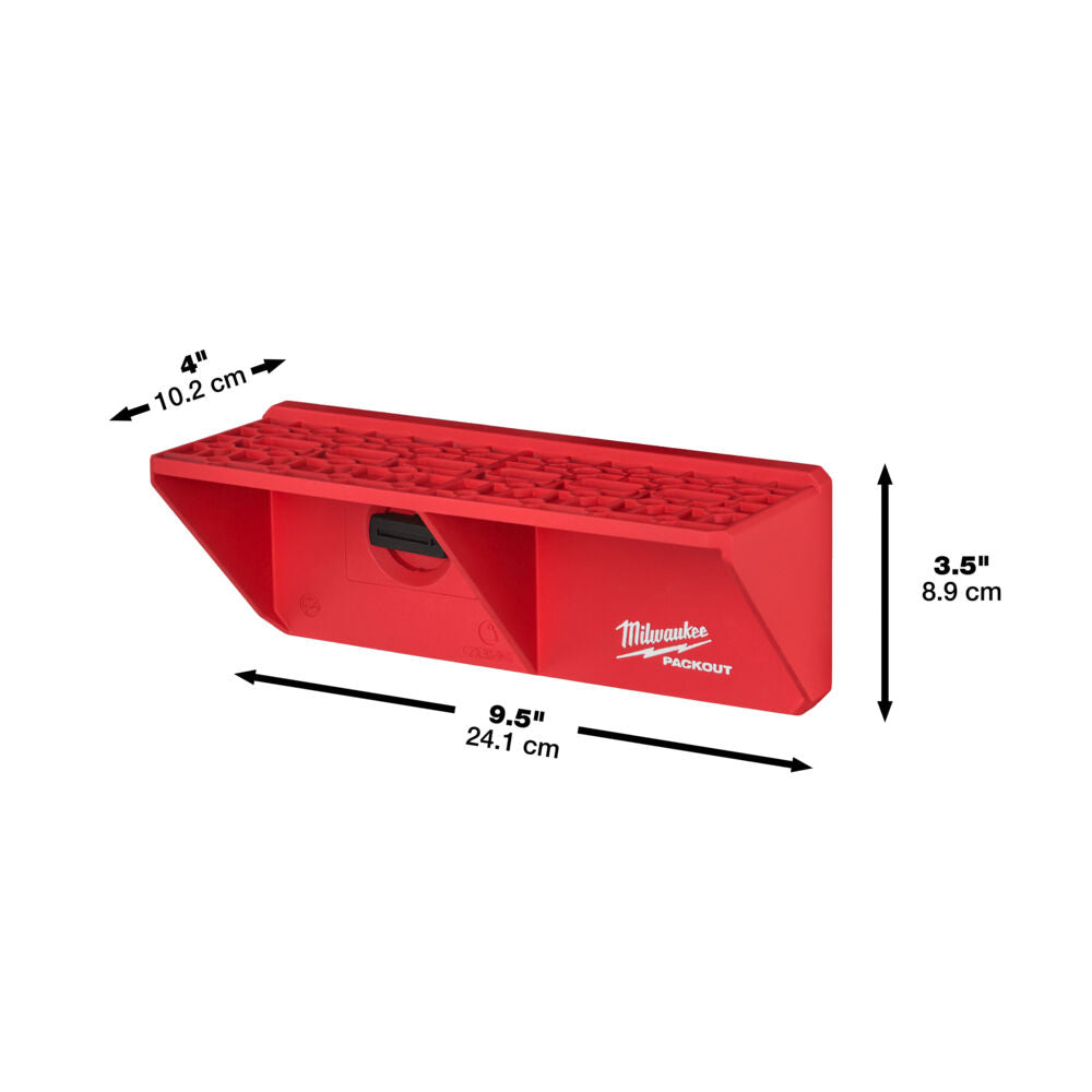 Milwaukee 4932480711 - Supporto scaffale per giraviti Packout a parete
