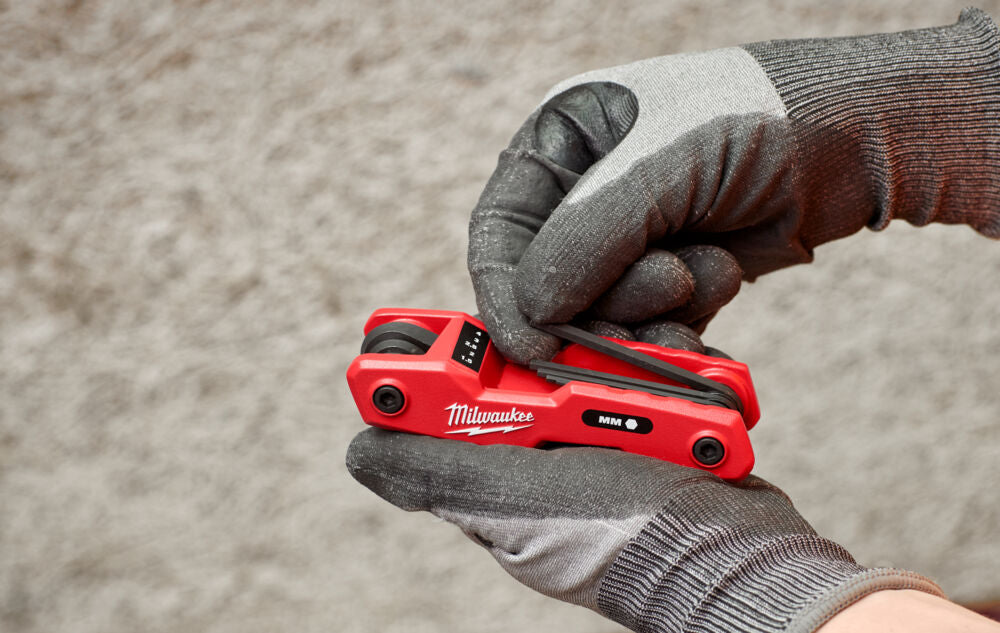 Milwaukee 4932480978 - Set chiavi esagonali pieghevoli