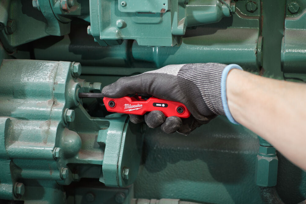 Milwaukee 4932480978 - Set chiavi esagonali pieghevoli