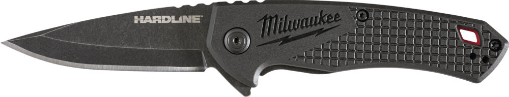 Milwaukee 4932492452 - Coltello richiudibile Hardline a lama liscia da 64mm