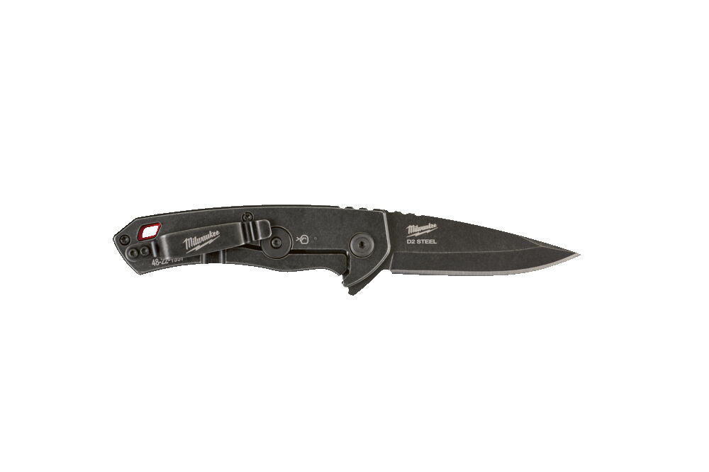 Milwaukee 4932492452 - Coltello richiudibile Hardline a lama liscia da 64mm