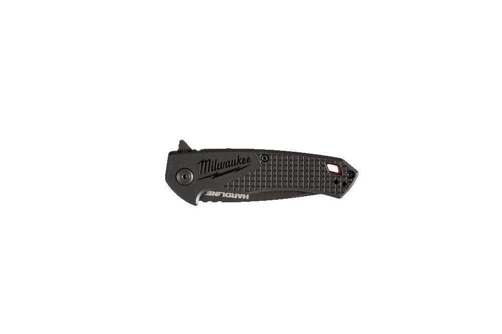 Milwaukee 4932492452 - Coltello richiudibile Hardline a lama liscia da 64mm
