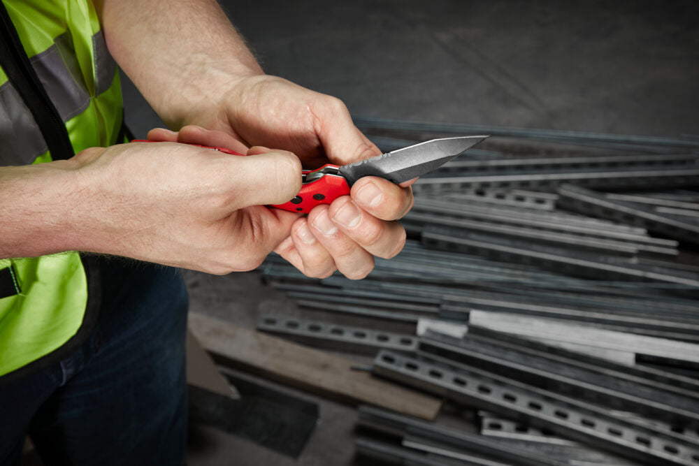 Milwaukee 4932492454 - Coltello 5 in 1 richiudibile 