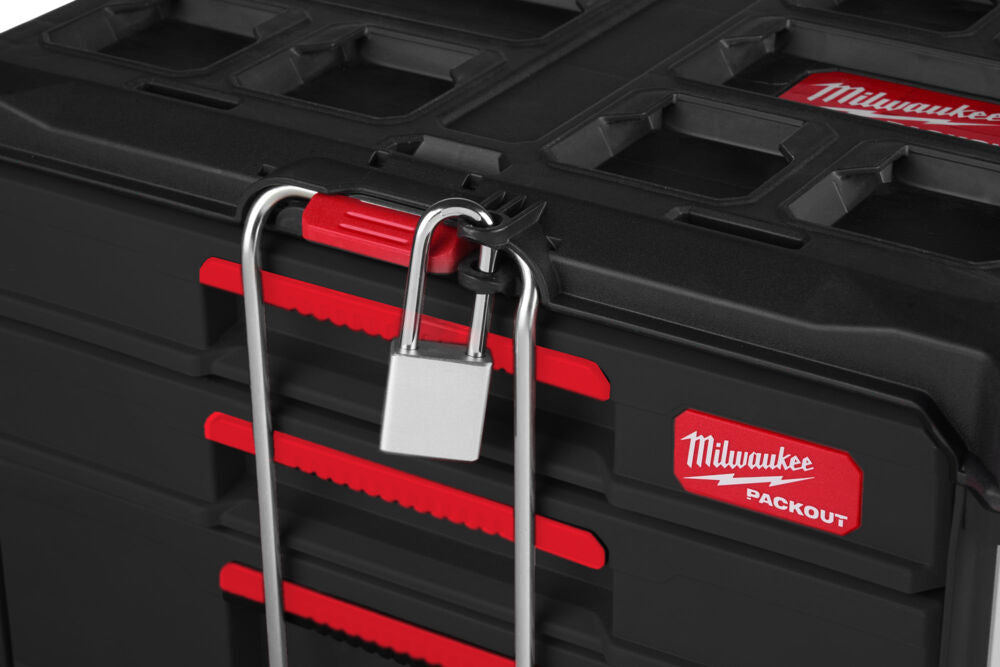 Milwaukee 4932493190 - Packout cassettiera portautensili con 2 + 1 cassetti 