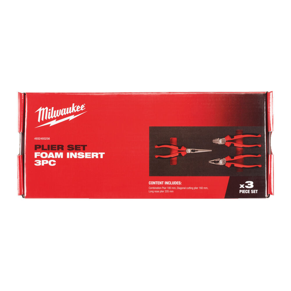Milwaukee 4932493256 - Termoformato modulo morbido per cassettiere completo di pinze generiche 