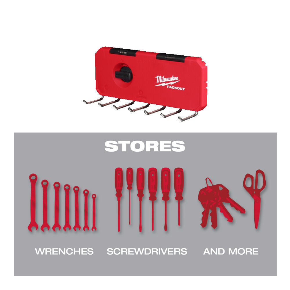 Milwaukee 4932493384 - Gancio multiplo dritto corto 