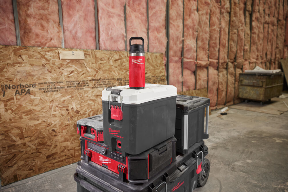 Milwaukee 4932493465 - Borraccia packout 710 ML - Rossa
