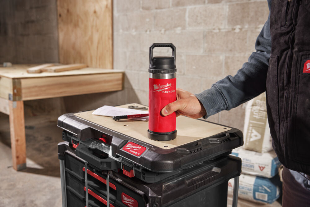 Milwaukee 4932493465 - Borraccia packout 710 ML - Rossa