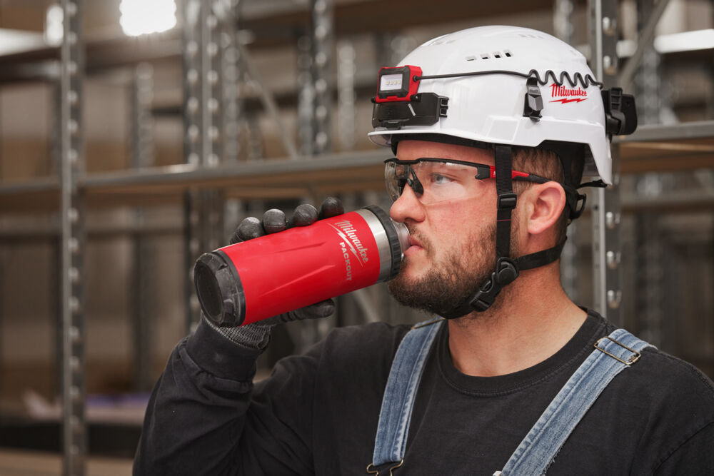 Milwaukee 4932493465 - Borraccia packout 710 ML - Rossa
