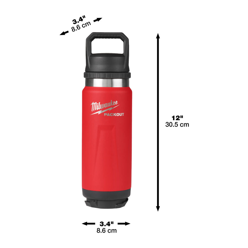 Milwaukee 4932493465 - Borraccia packout 710 ML - Rossa