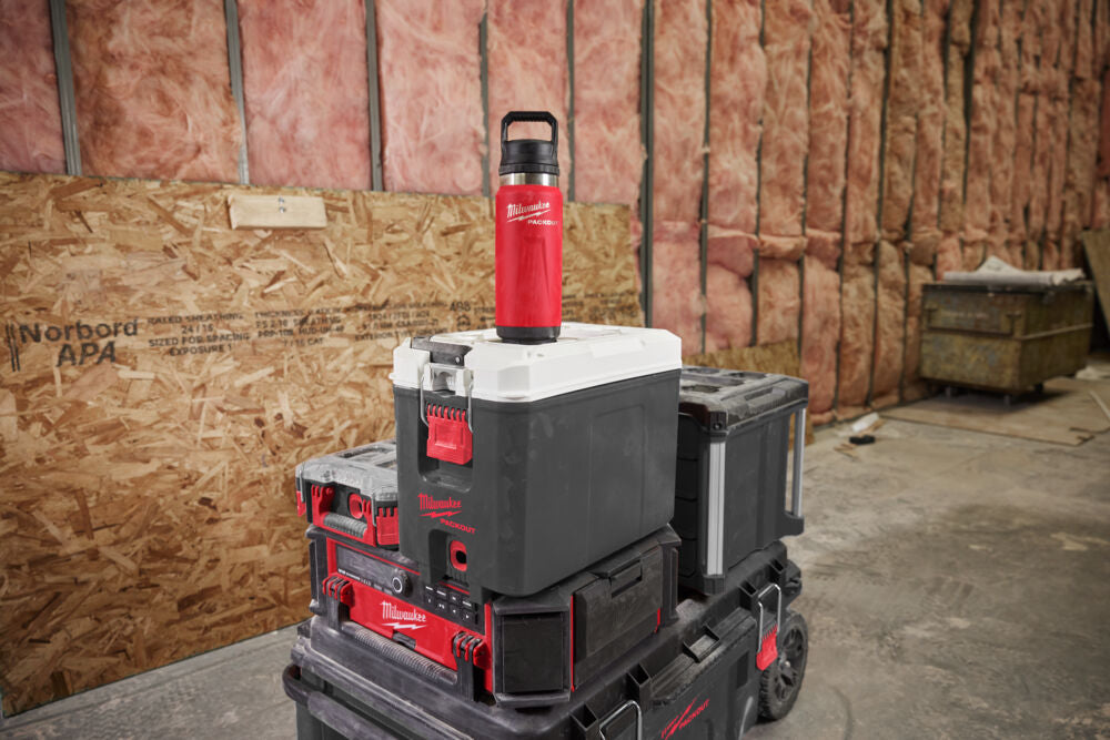 Milwaukee 4932493991 - Borraccia packout 532 ML - Rossa
