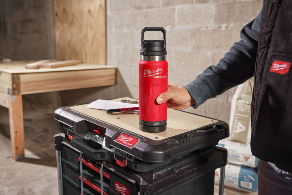Milwaukee 4932493991 - Borraccia packout 532 ML - Rossa