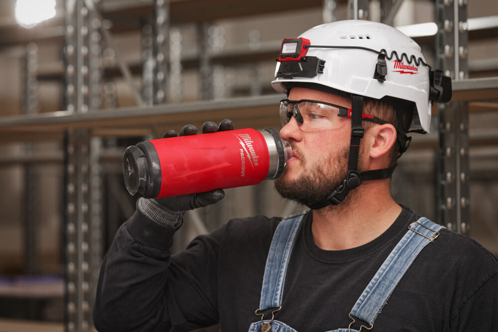 Milwaukee 4932493991 - Borraccia packout 532 ML - Rossa