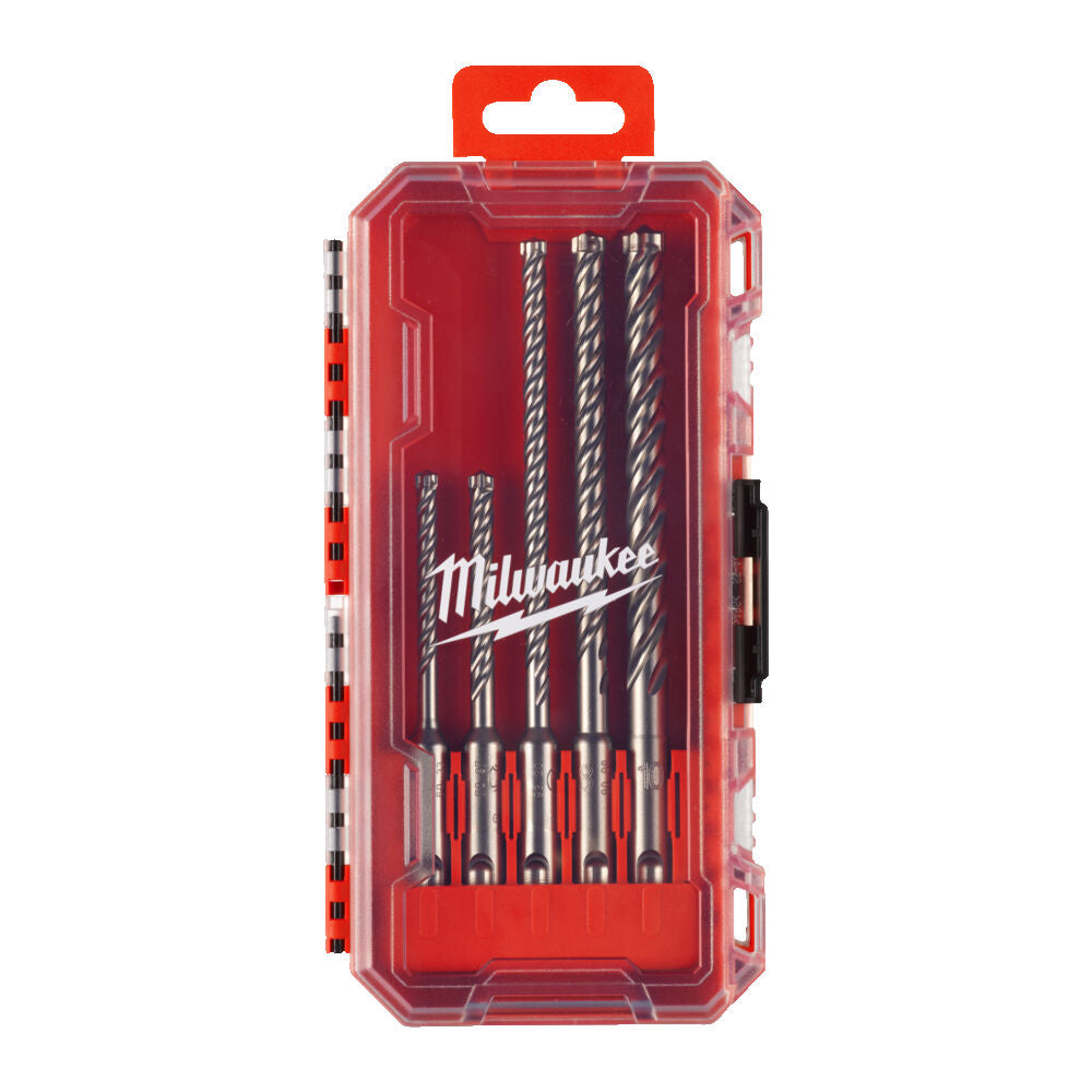 Milwaukee 4932498297 - Set punte SDS-Plus - 5 pezzi 