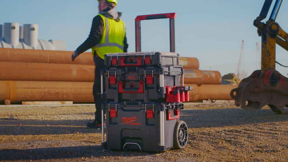 Milwaukee 4932498646 - Portabatterie M12 laterale per sistema Packout