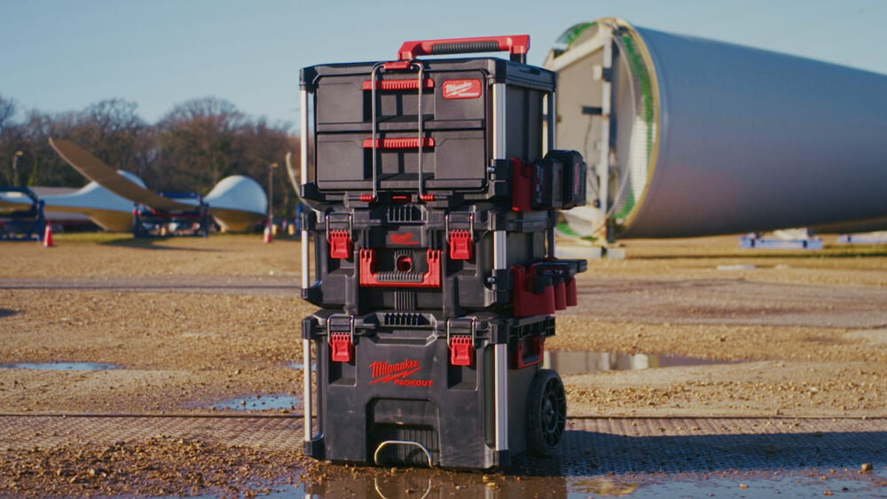 Milwaukee 4932498646 - Portabatterie M12 laterale per sistema Packout