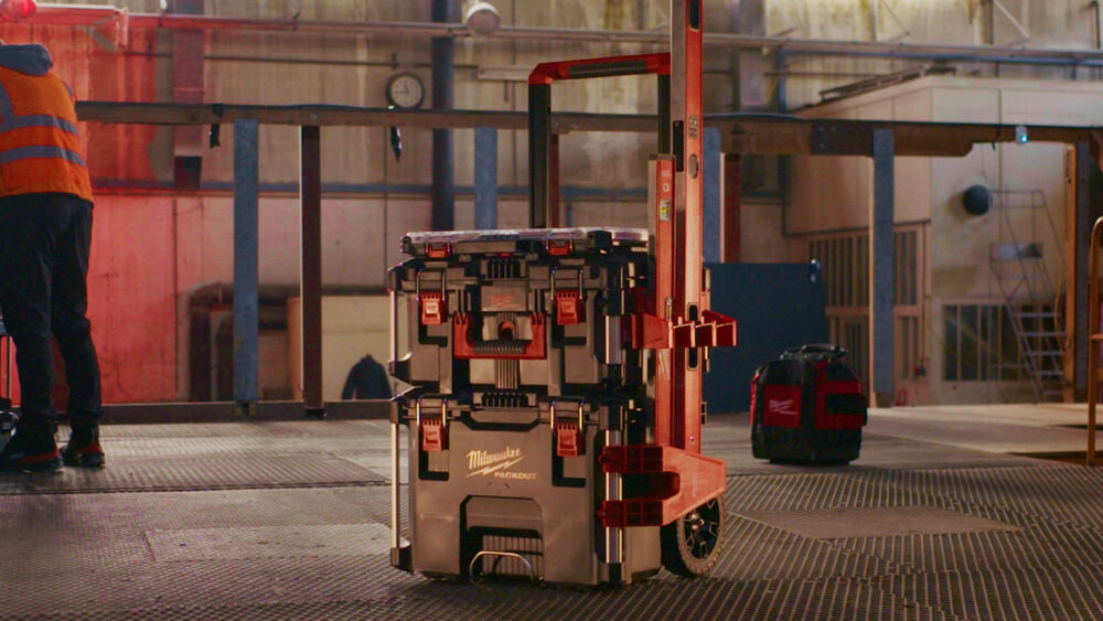 Milwaukee 4932498649 - Scaffale laterale per utensili lunghi per sistema Packout 