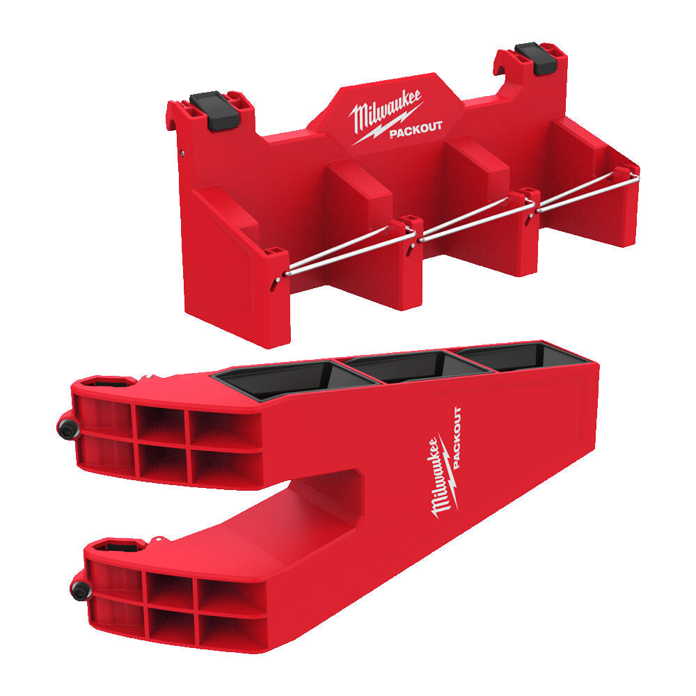 Milwaukee 4932498649 - Scaffale laterale per utensili lunghi per sistema Packout 