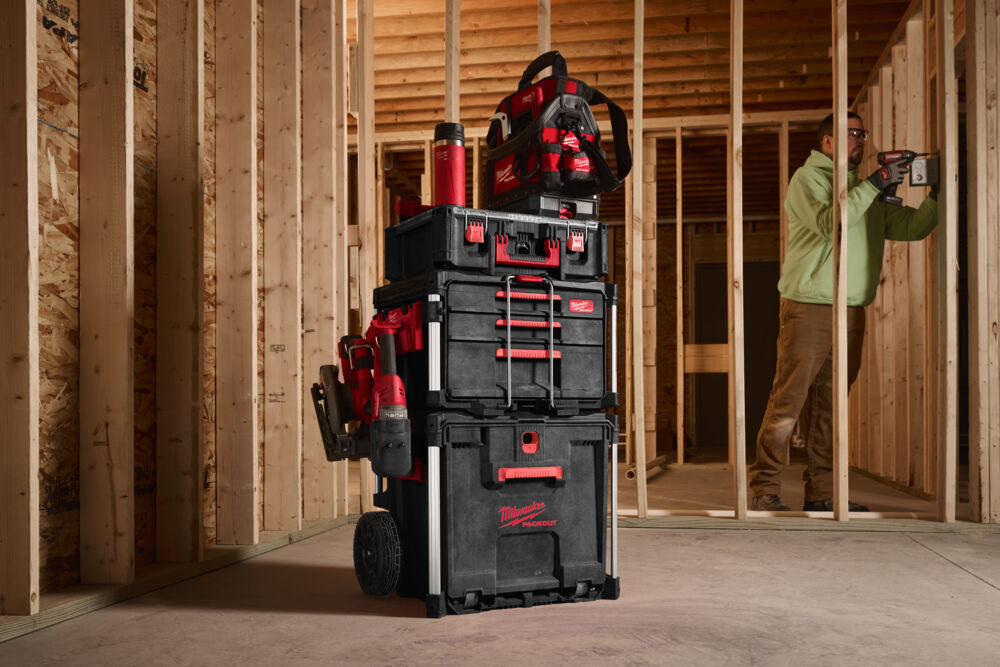  Milwaukee 4932498651 - Cassettiera con le ruote Packout 