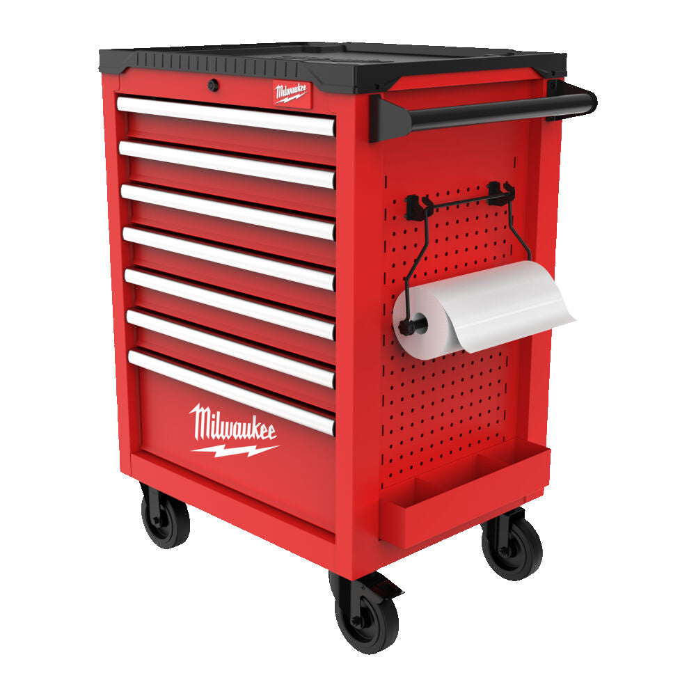 Milwaukee 4932498956 - Portacarta per carrelli Milwaukee per rotoli con diametro 26cm 
