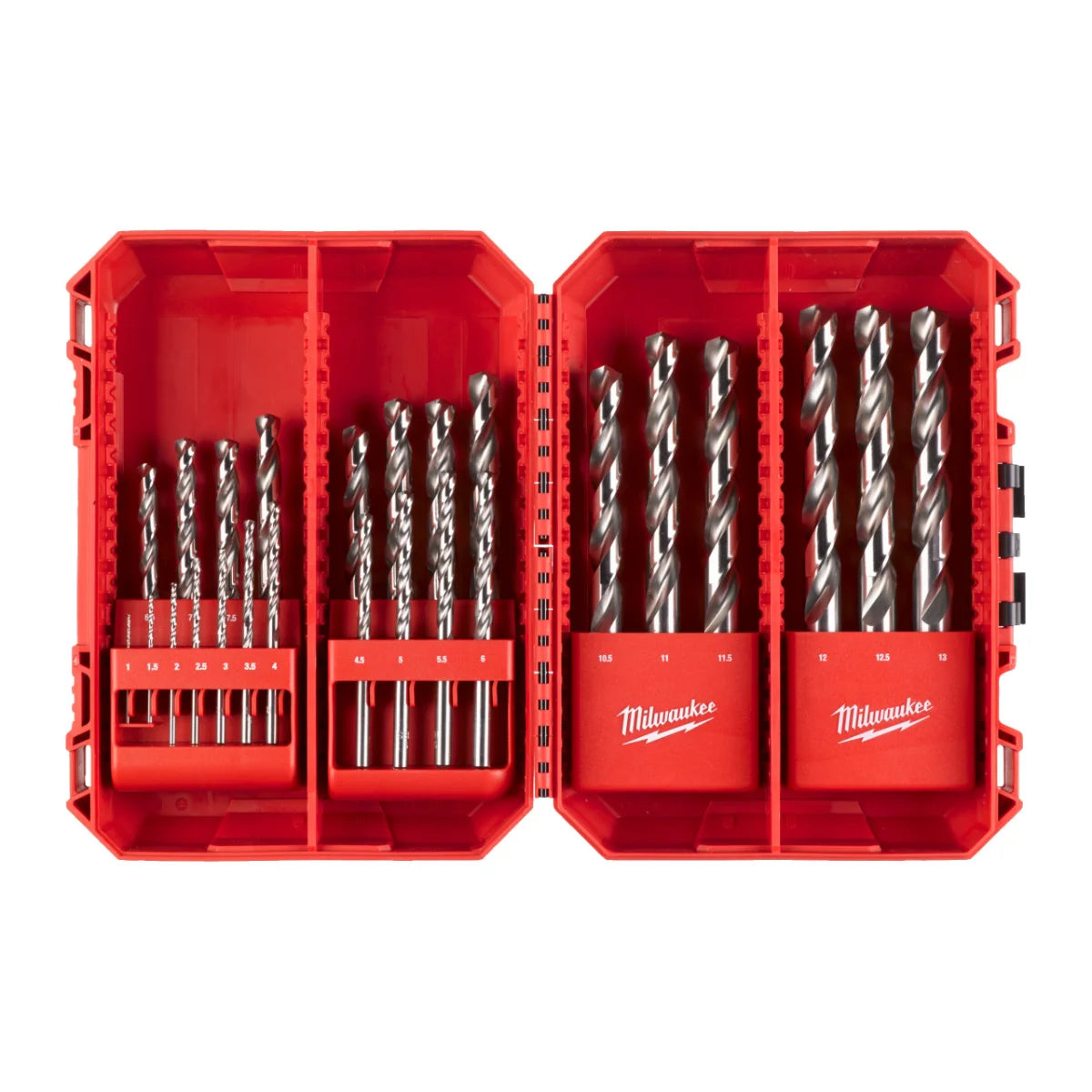 Milwaukee 4932499767 - Cassetta punte THUNDERWEB in metallo HSS-G DIN 338 25 pz