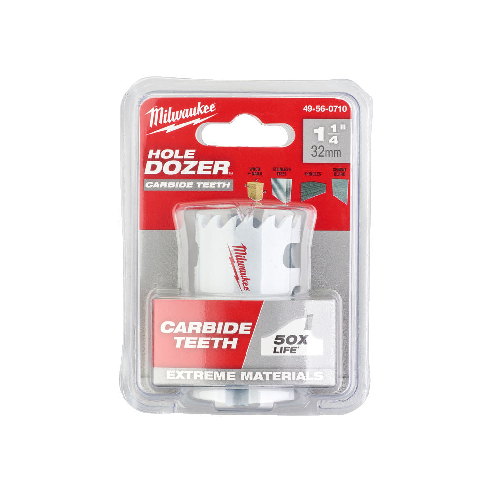 Milwaukee 49560102 - Sega a tazza con denti in carburo, 32 MM