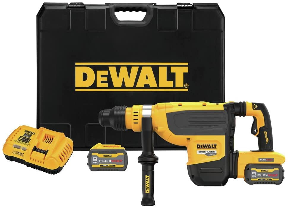 Dewalt DCH735X2-QW - Martello demolitore perforatore SDS-Max 54V XR FLEXVOLT - 2 X 9Ah