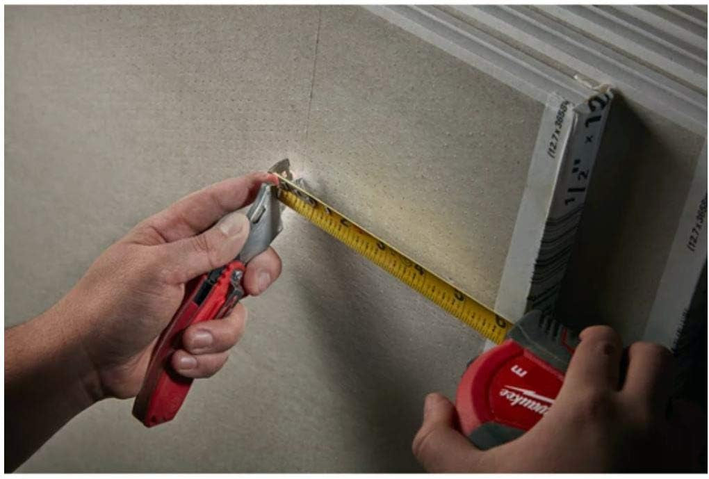 Milwaukee 4932459592 - Metro flessometro Rosso/Nero - lunghezza 5 metri