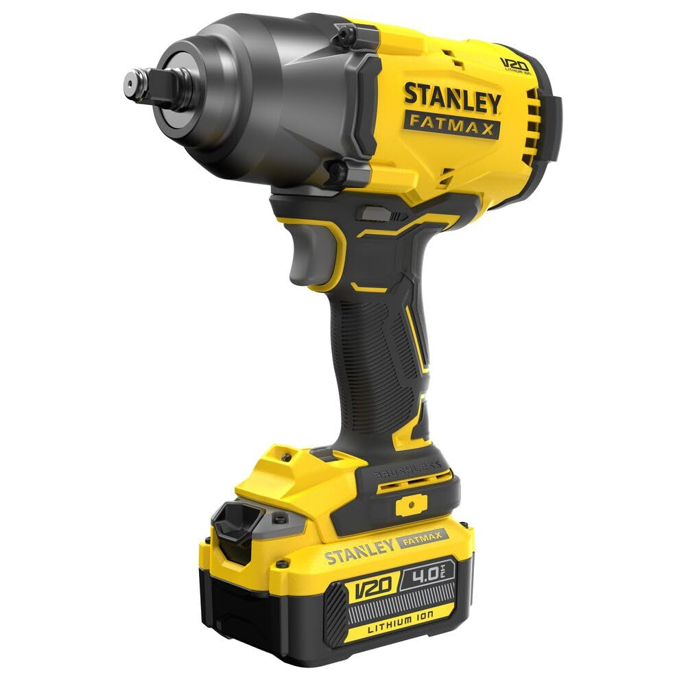Stanley SFMCF940M1-QW - Avvitatore a impulsi a batteria da 18 V, 1 batteria da 4,0 Ah - in borsa